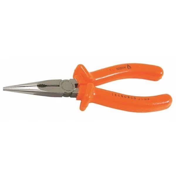 8 in Needle Nose Plier, Side Cutter Nylon Handle