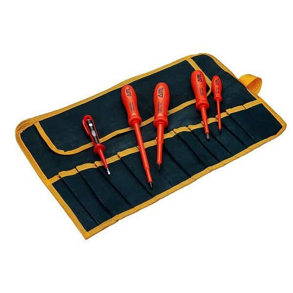 Insulated Screwdriver Set,5 pc., Mfr#: 2150, JAMESON/ITL