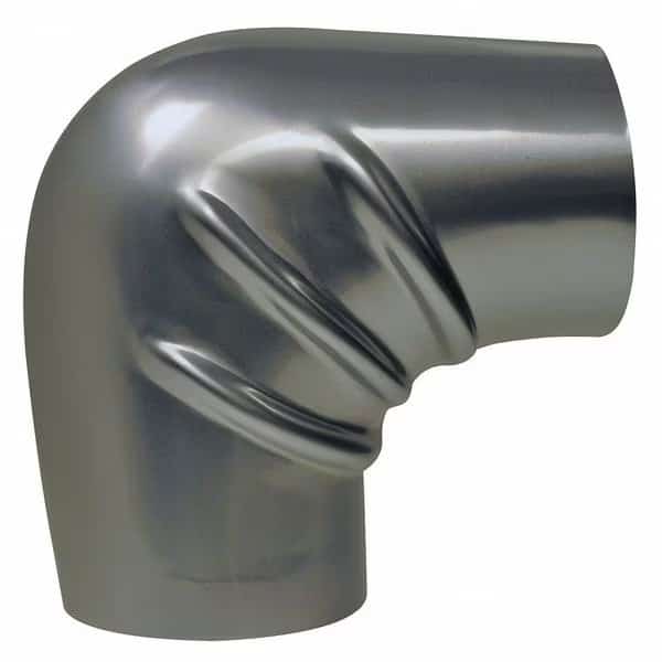 12-3/4" Aluminum 45 Degrees Elbow Pipe Fitting Insulation
