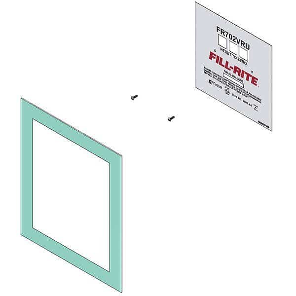 Faceplate Kit, FILL-RITE, Mfr# KIT702VRUFP