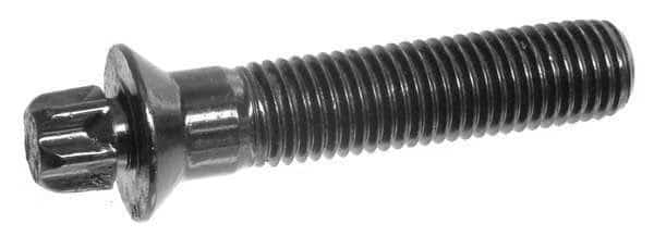 Camrail Bolt, 7/8"-9 Thrd Sz, 3-1/2 in L, Flat Head, Alloy Steel, Cam Koat Finish, 60 PK
