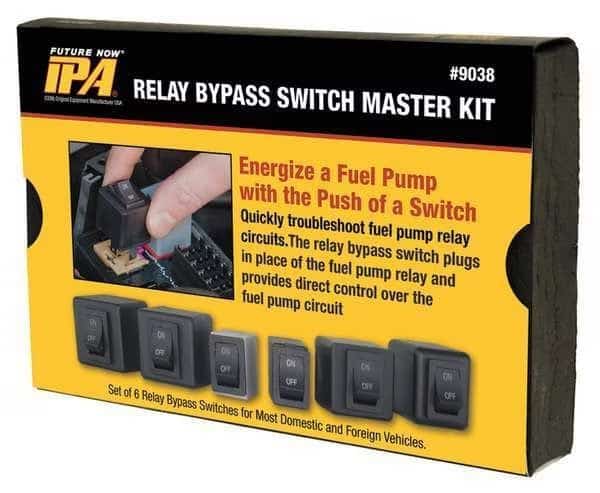 Fuel Pump Relay Bypas Master Kit, 6 Pc