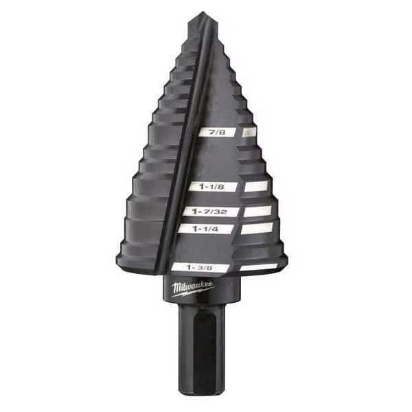 No. 12 Step Drill Bit, 7/8" - 1-3/8"