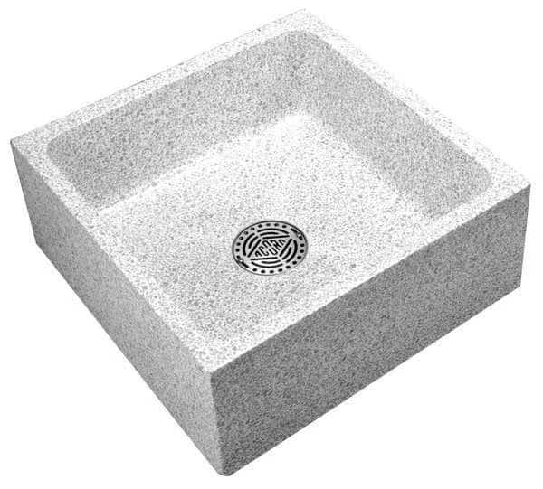 Mop Sink 20 in x 20 in, 1, Terrazzo