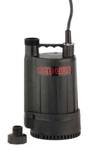 Plug-In Utility Pump, 1/6 HP, 120VAC, Mfr#: 505950, RED LION