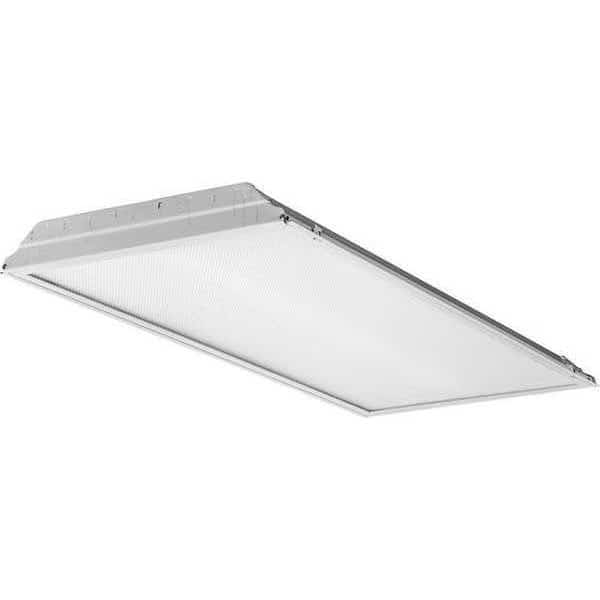 LED Recessed Troffer, 3500K, 55W, 120-277V