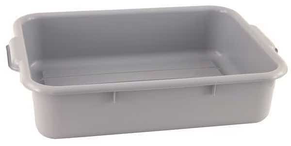 Bus Tub, Polypropylene, Gray