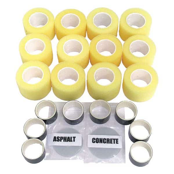 Replacement Rollers, 12 PK, 2 In., Mfr#: 10000729, NEWSTRIPE