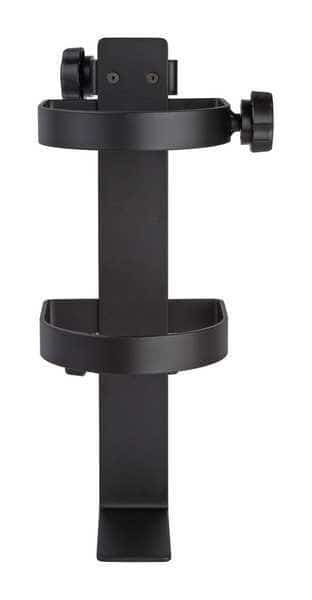 Single Tank Holder,Pole Mounted,Black, Mfr#: R105P04, SMARTSTACK