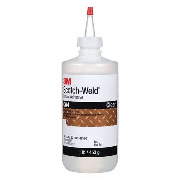 Instant Adhesive, Clear, 12 PK, 3M Scotch-Weld, Mfr#: CA4