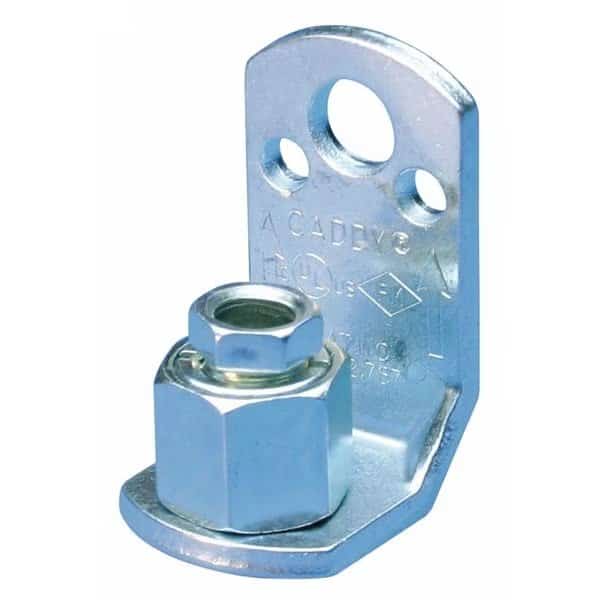 L-Bracket, CADDY Rod Lock, Steel, 3/8in Rod, 700lb Static Load