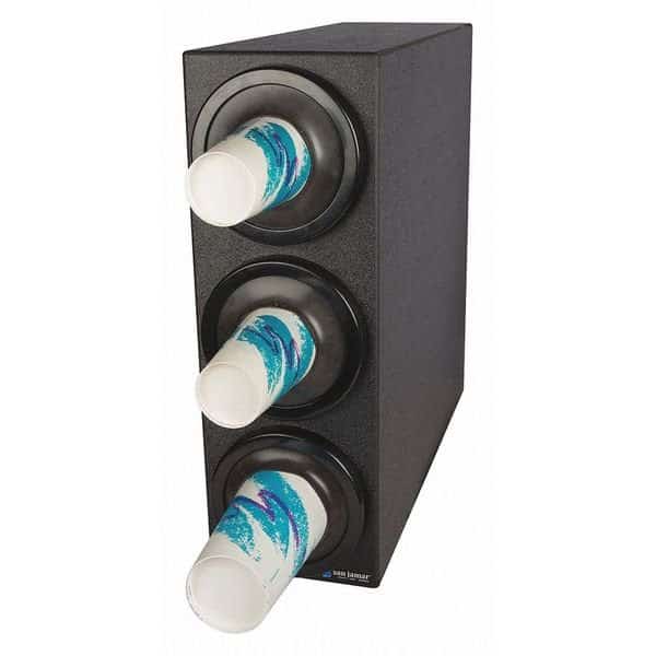 Bev Dispenser Cabinet, Blk Trim Rings, EZ-FIT, Mfr# C2903BK