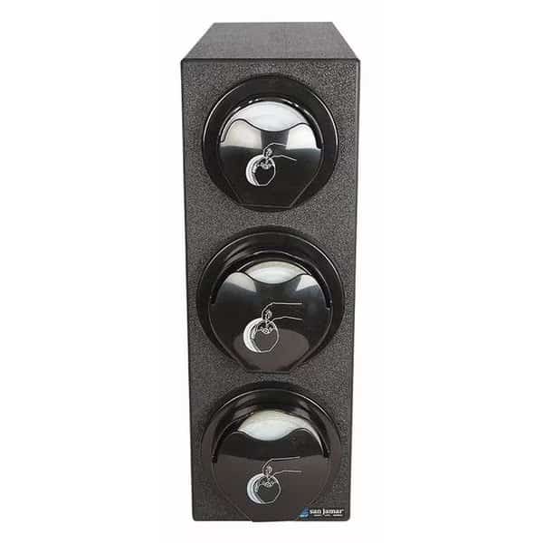 Lid Dispenser Box System, Blk Trim Rings