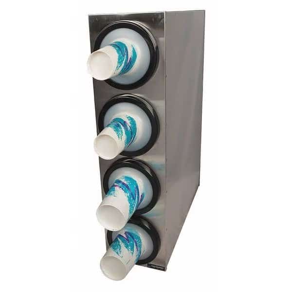 Bev Center, Stainless Steel, 4 Slot