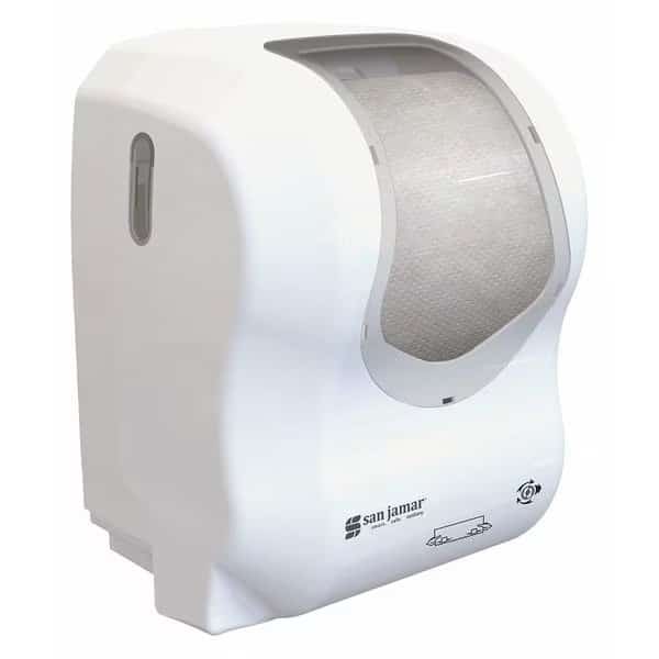 Twl Dispenser, Hands-Free, Summit, Wht/Clr
