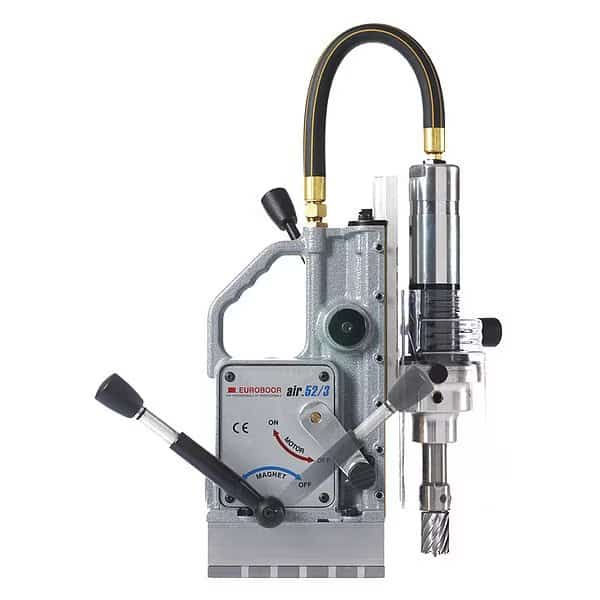 Pneumatic Magnetic Drill Press, 2"