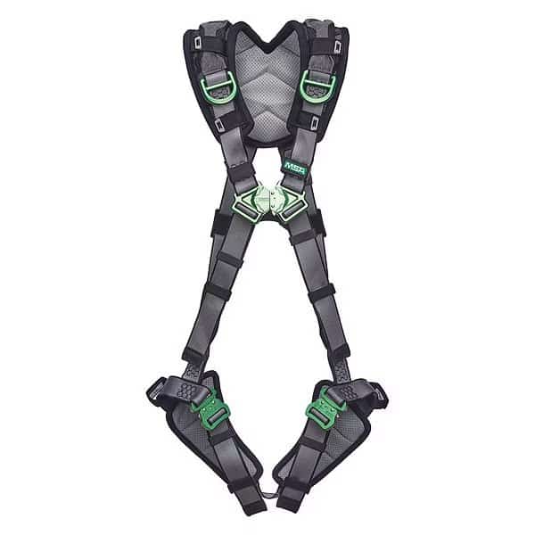 V-FIT Full Body Harness, 2XL, 400 lb., Quick-Connect Chest/ Quick-Connect Leg Straps