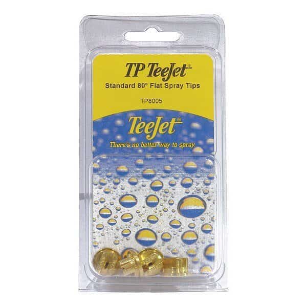 Flat Spray Tip, 80 Deg, PK4