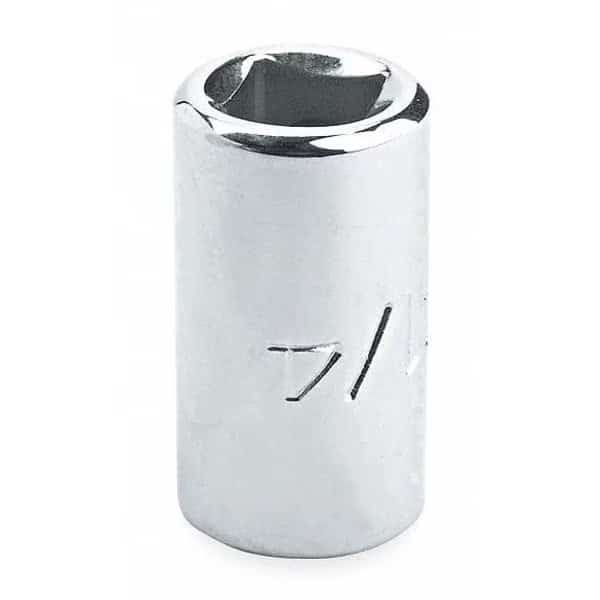 1/4 in Drive, 3/8" Double Square SAE Socket, 8 Points