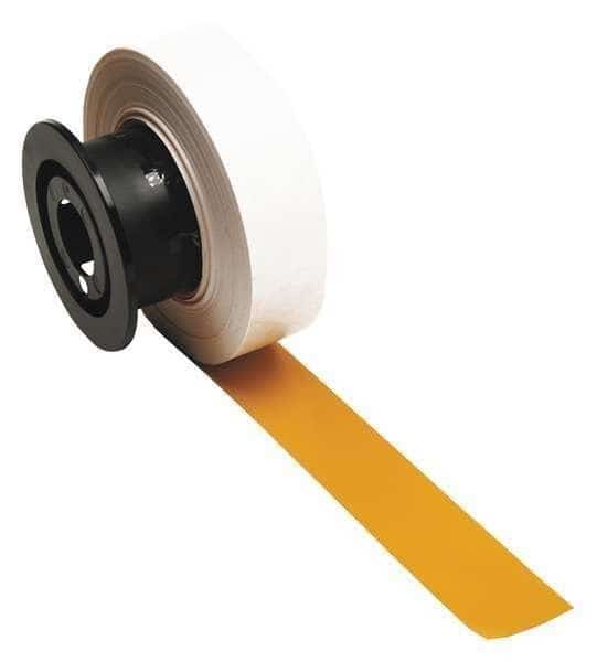 Label Tape Cartridge, Yellow, Labels/Roll: Continuous