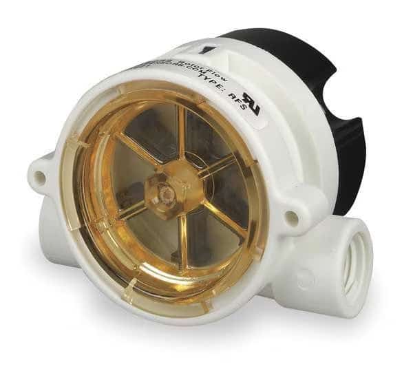 1/2" FNPT SPDT Liquid Flow Switch 24VDC 1.5 to 20 gpm