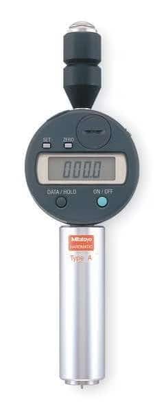 Digital Durometer, Shore A, 0.71 In Dia