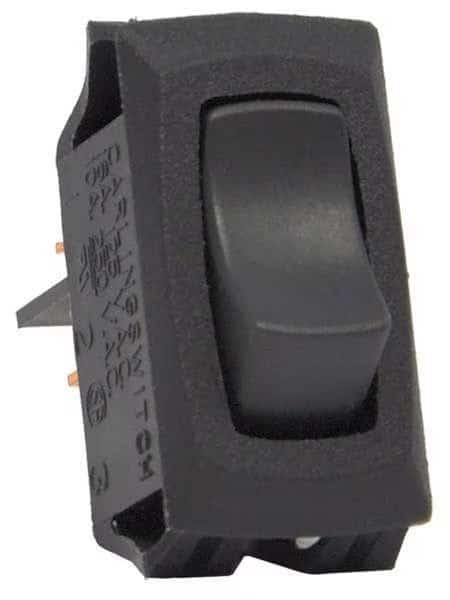 Rocker Switch, SPST, 2 Connections, CARLING TECHNOLOGIES, Mfr# RA911-RB-B-O-N