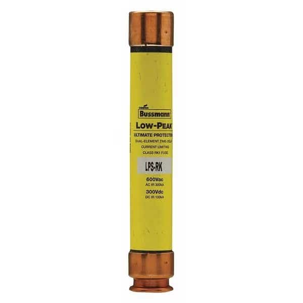 UL Class Fuse, RK1 Class, Time-Delay, 6A, 600V AC, Non-Indicating