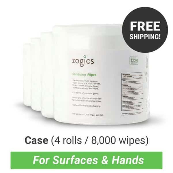 Sanitizing Wipes, 4PK