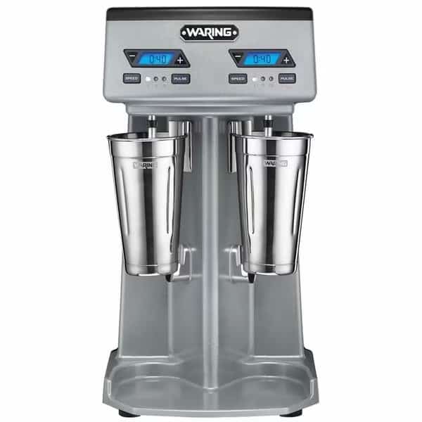 Double-Spindle Drink Mixer, Gray, 56 oz