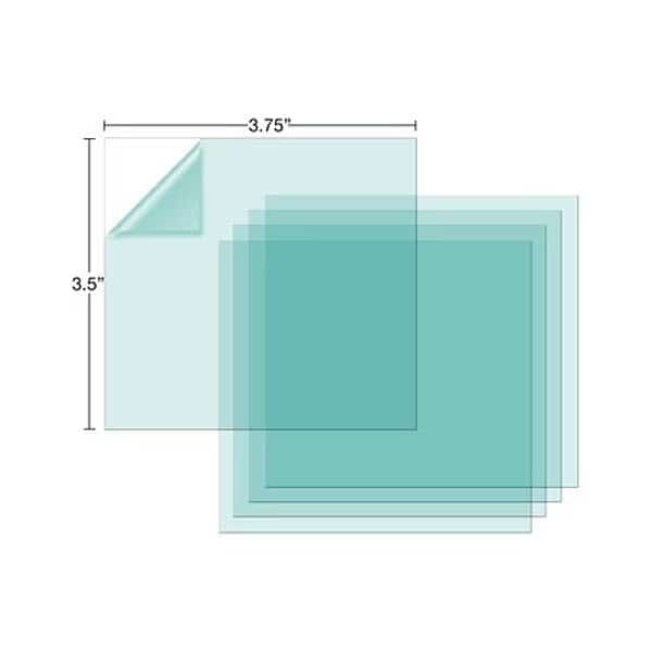 Inside Lens, Polycarbonate, For Use With 3350 Series Welding Helmet, Includes 5 Lenses, Clear Lens