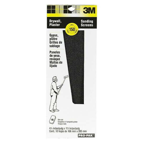 Sanding Sheet, 11/16 in L, PK10