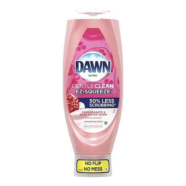 Dish Soap, Bottle, 24.3 oz, PK8