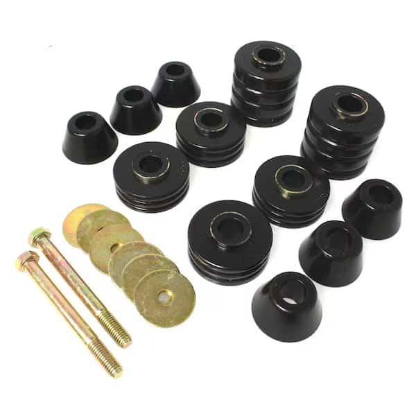 Black, Polyurethane, Energy Suspension, Mfr#: 3.4103G