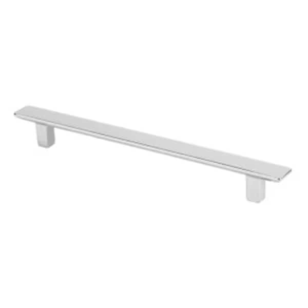 s 128 mm. Thin Rectangular Pull - Bright Chrome