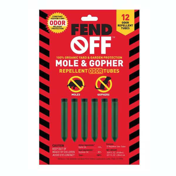 Mole and Gopher Garlic Repellents, Pack of 12