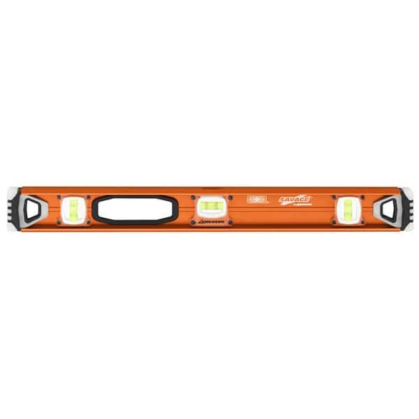 24" Professional I-Beam Level with Gelshock End Caps