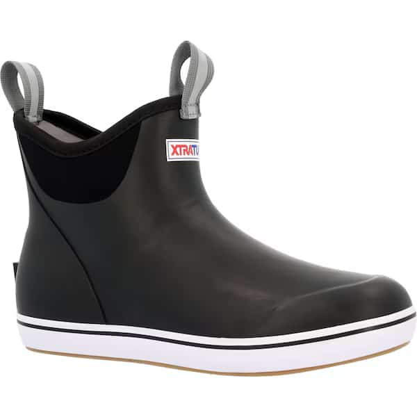 Ankle Deck Boot, Black, 8, PR