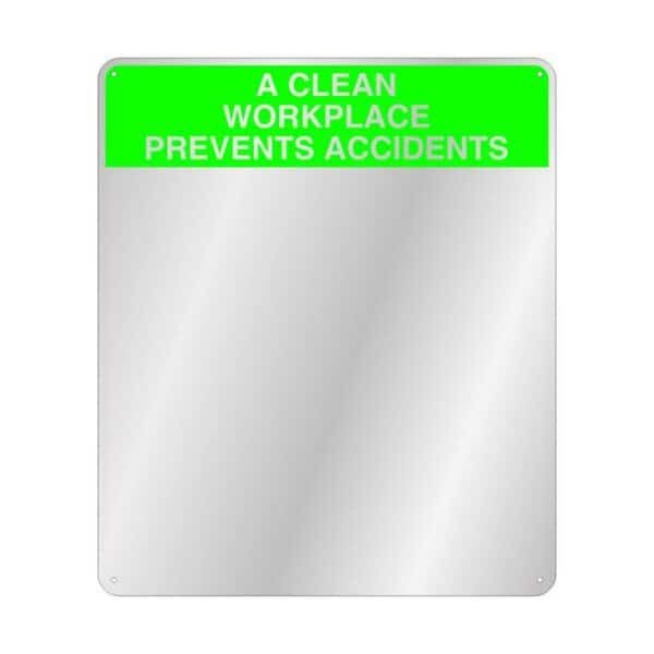 Indoor Safety Mirror, Acrylic, 16 in.W