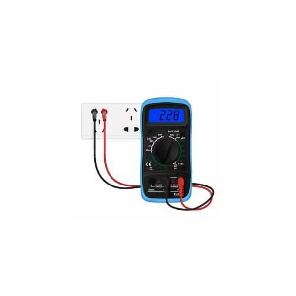 Digital Multimeter AC DC Voltmeter Ammeter Ohmmeter Volt Tester Meter XL830L