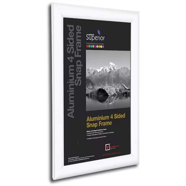 Poster Snap Frame, 24" x 36", 1" Profile, White
