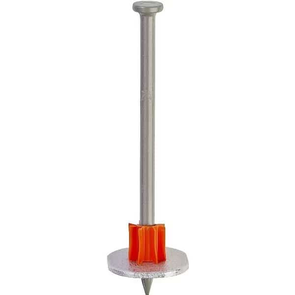 1508SD Washered Pin, 0145 in Dia Shank, Metal, Zinc