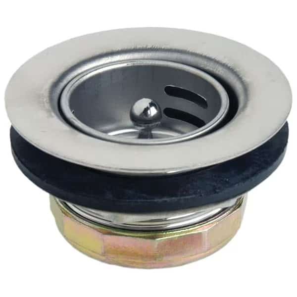 Basket Strainer Assembly, 21316 in Dia, Stainless Steel