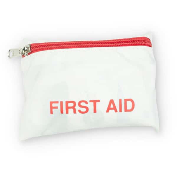 First Aid Bag, Red/White, Nylon