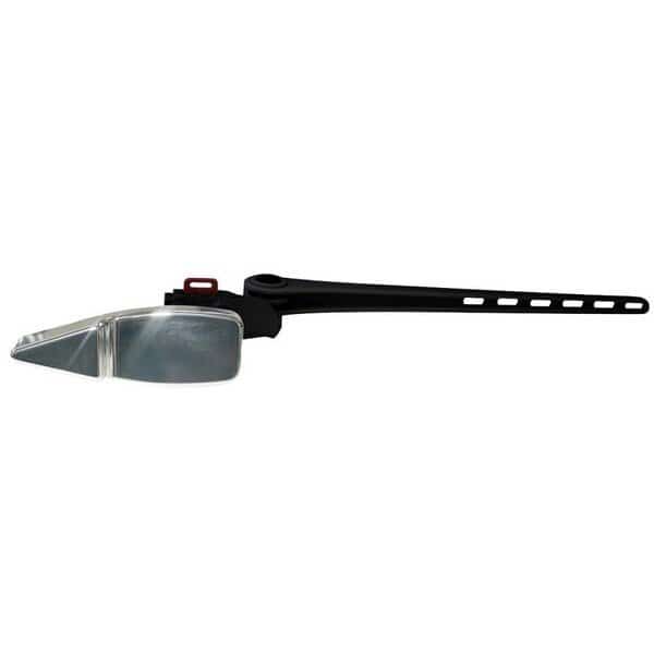 Faucet Lever, Metal, Chrome, For Mansfield and Other Front Mount Toilets