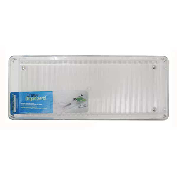iDesign Linus 2 in. H X 6 in. W X 15 in. D Plastic Drawer Organizer