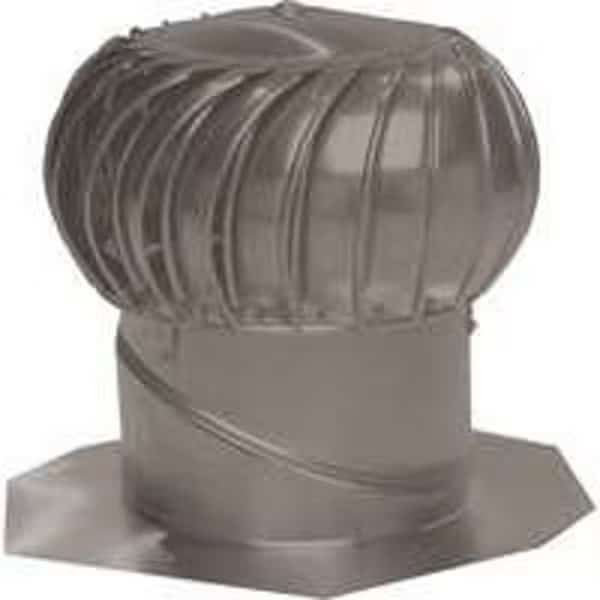 LOMANCO Whirlybird BIB14WB Turbine Ventilator, 110 mph, Aluminum, Weathered Bronze