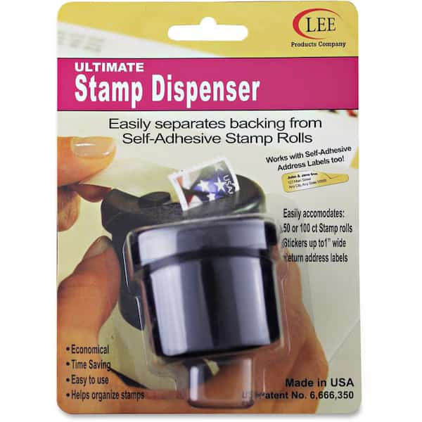 DISPENSER, STAMP, LABEL, BK