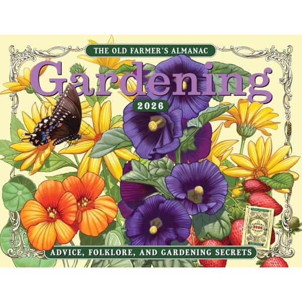 The Old Farmer's Almanac Yankee Publishing Gardening Calendar 2025 Calendar