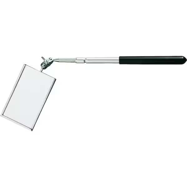 Inspection Mirror, Oblong Mirror, 2 x 312 in Mirror, Glass Mirror, 16 in OAL